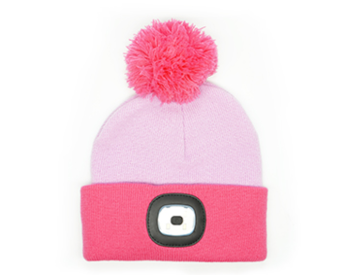 Kids Rechargeable LED Beanie Hat