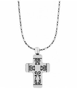 Brighton Venezia Petite Cross Necklace