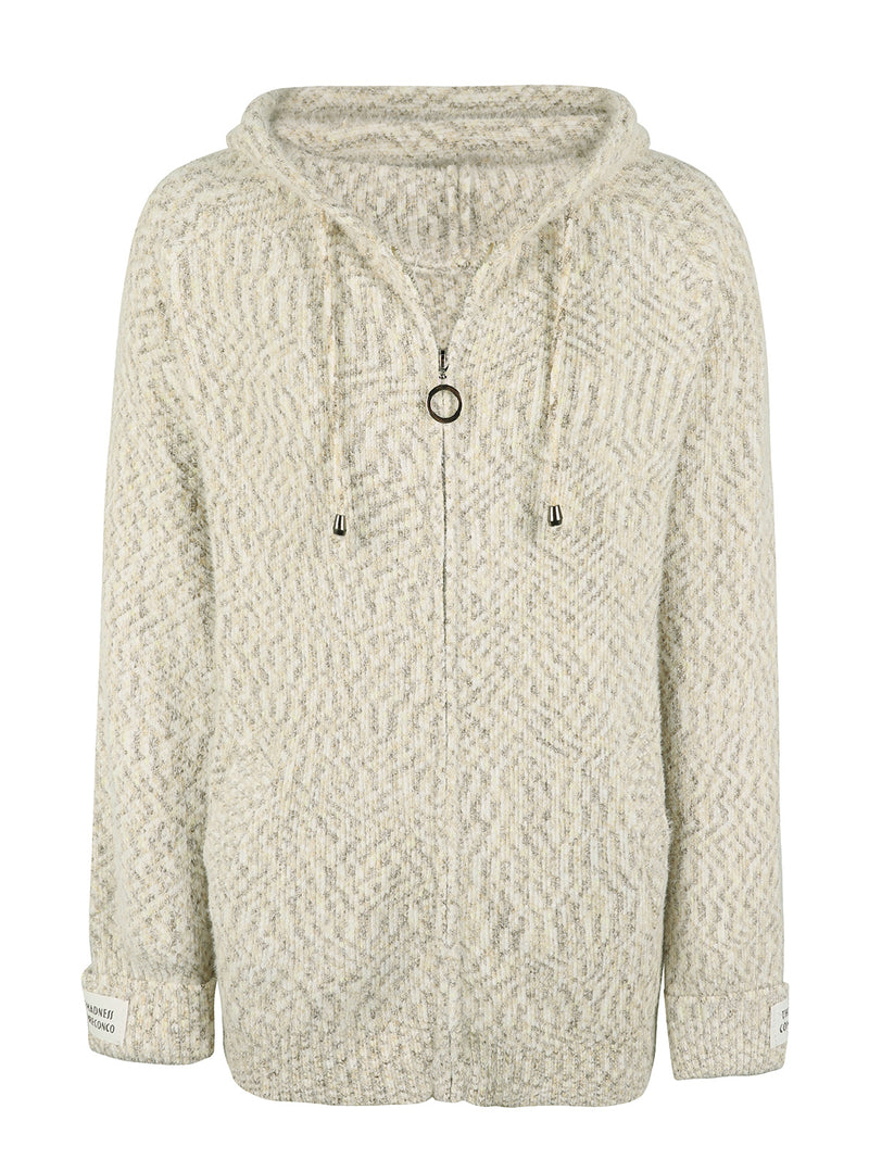 Zip-Up Hooded Sweater