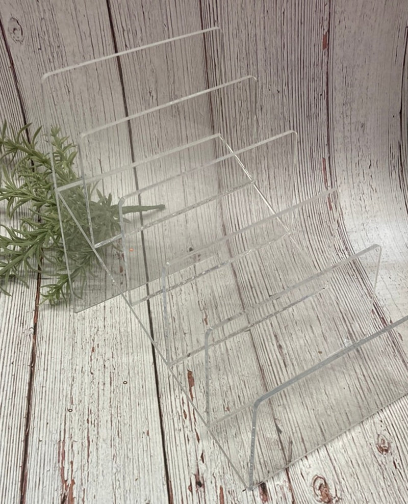 GENTLY USED Acrylic Stair Risers for Displays